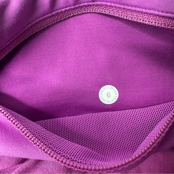 Lululemon Speed Up Purple Shorts Size 6 - Picture 4 of 5